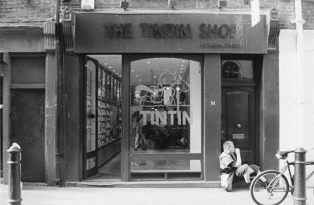 Tintin Shop on Floral Street, London, 1994